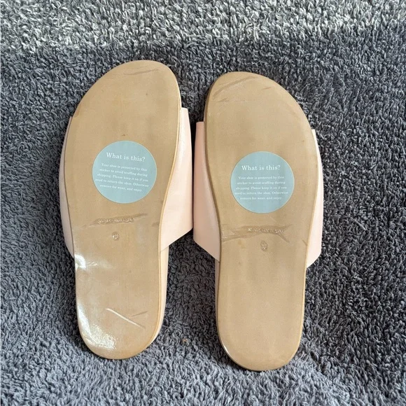 Everlane Cream Minimalist Slide Sandals - Picture 2 of 2